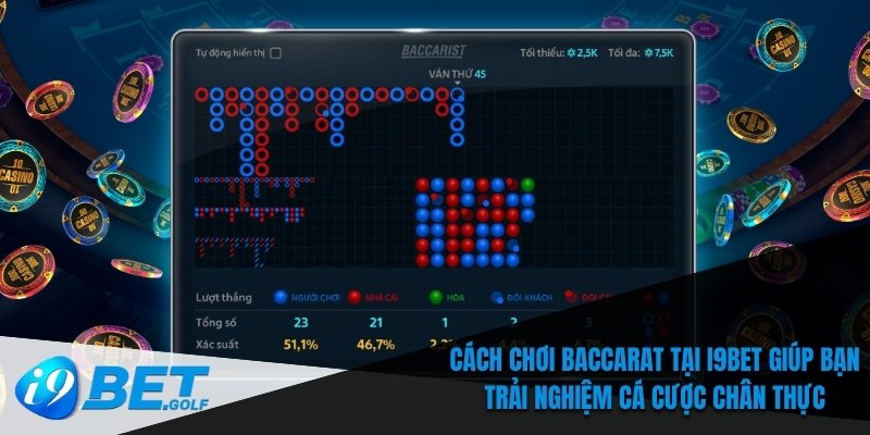 Cách Chơi Baccarat - Tối Ưu Chiến Thuật Cá Cược Tại I9bet 5 Cách chơi Baccarat tại I9bet giúp bạn trải nghiệm cá cược chân thực
