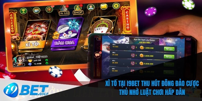 Xì tố tại I9bet thu hút đông đảo cược thủ nhờ luật chơi hấp dẫn